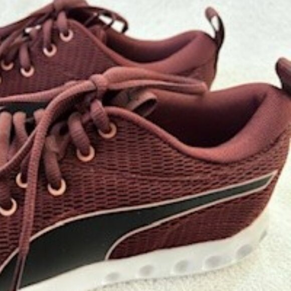 Puma Carson 2 New Core running shoes in maroon textile Size 9 - Picture 3 of 11